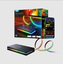 GOVEE AI Sync Box 2 with Backlight for 55-65 Inch TV's