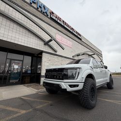 Ford Raptor leveling kits wheels tires accessories lights side steps bed covers alignments insulations. (we Finance)