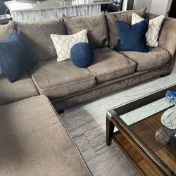 Large  Down Feather Sectional 