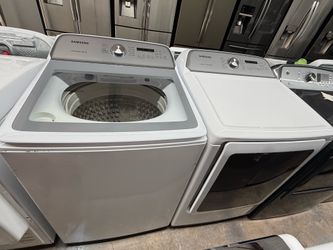 Samsung XL Capacity Washer & Dryer Set
