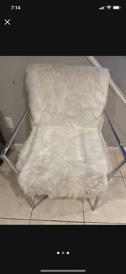 Faux Fur Chair 