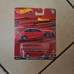 Hot Wheels Premium Mercedes AMG Coupe Black Series – Euro Power!