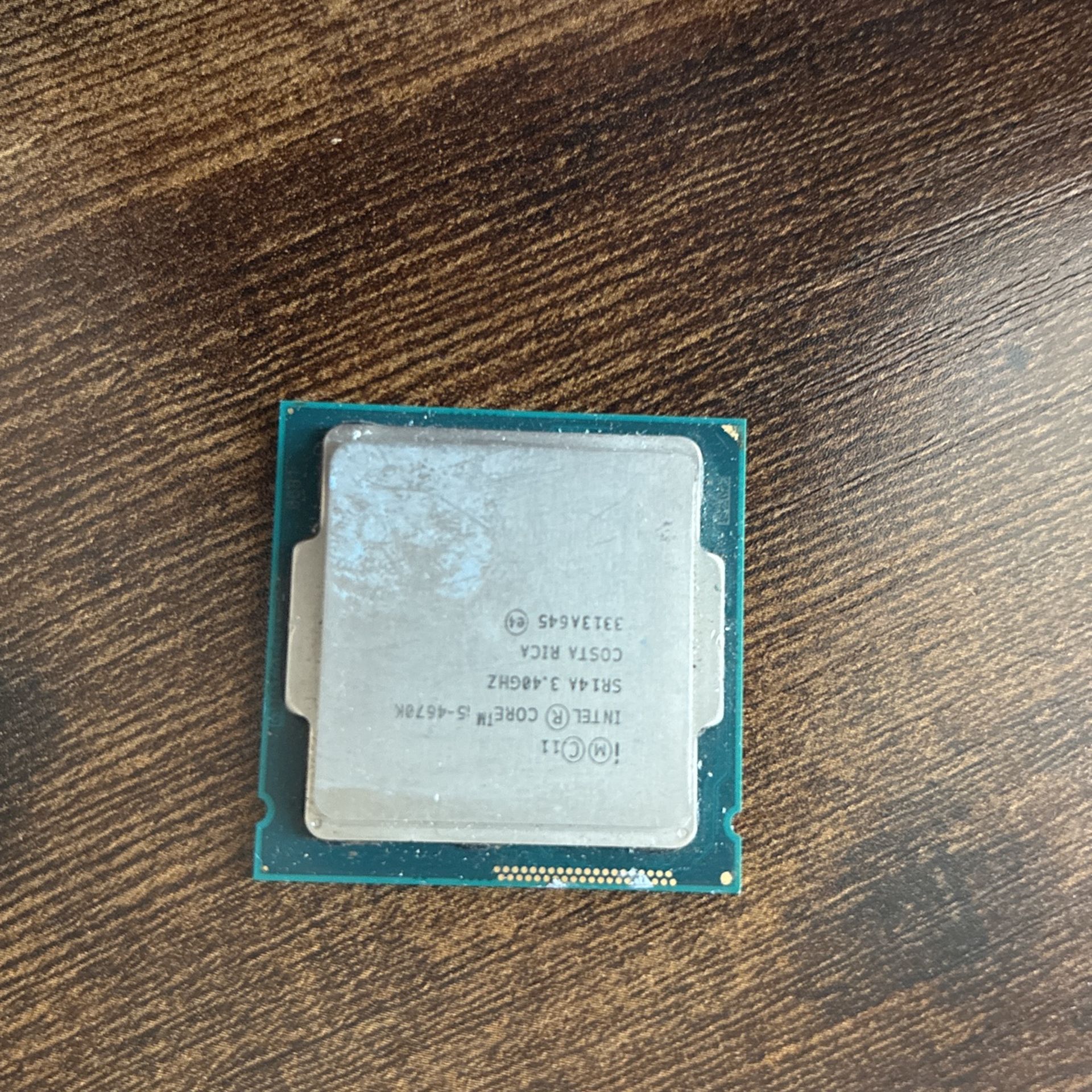 Intel i5-4670k CPU
