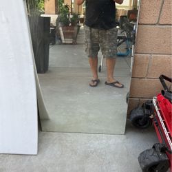 Restroom Mirror 