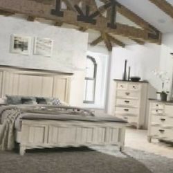 Q/K Bedroom set w/ FREE CHEST this week