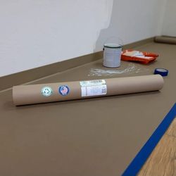 227)
Brown Rosin Masking Paper 36" x 1992" (166 feet), 498 Sq.Ft. – Thick Floor Covering (66 lb Thickness) - USA-Made Masking Paper for Painting and C