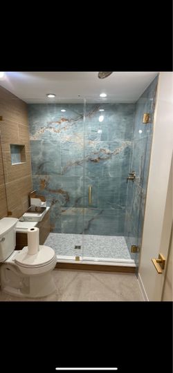 3/8 shower) glass