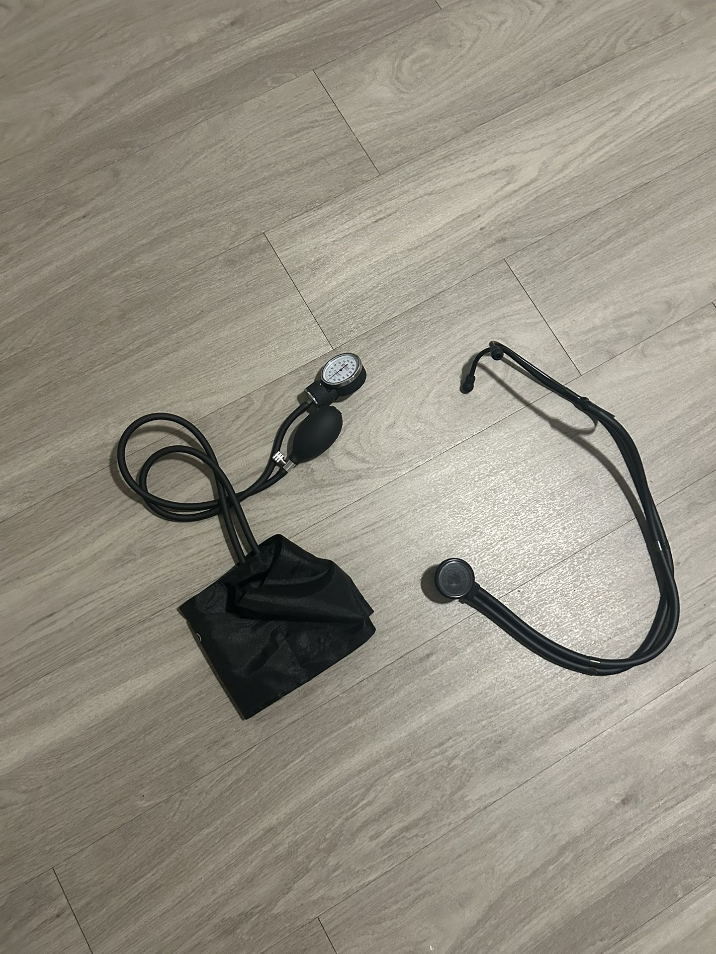 Stethoscope And Blood Pressure Monitor