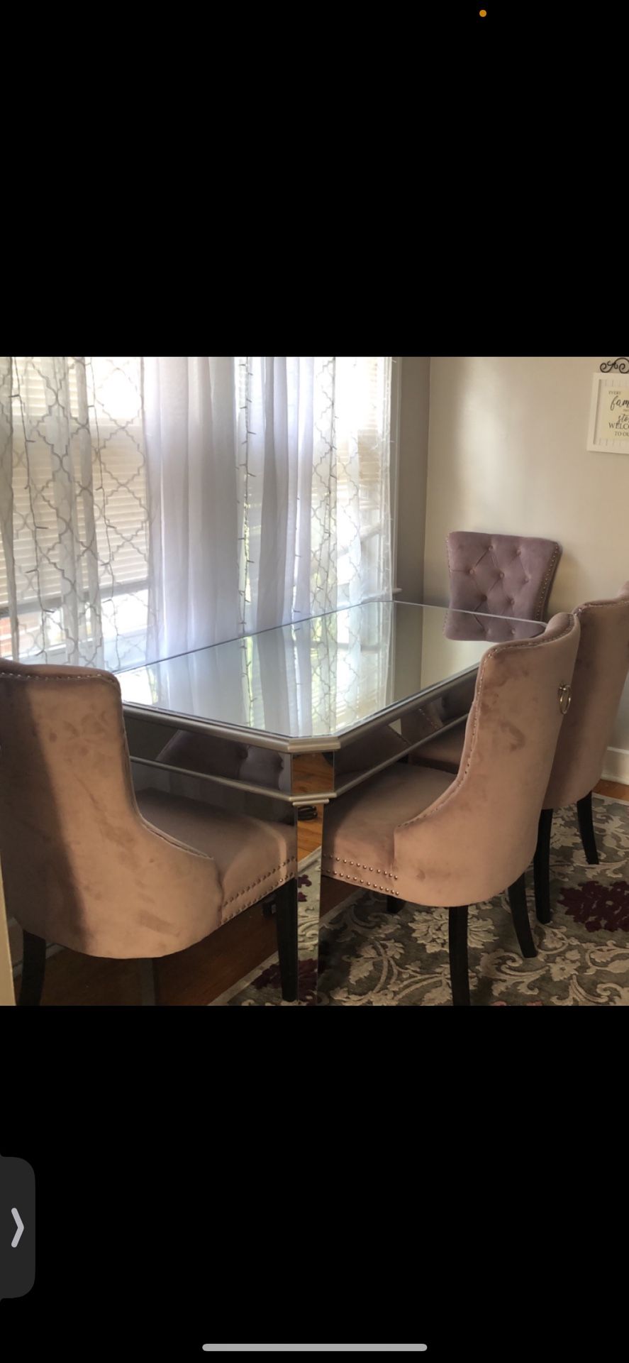 Dining Set With 4 Chairs