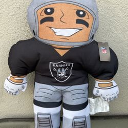 LAS VEGAS RAIDERS FOOTBALL TEAM RAIDERS JERSEY PLUSH FIGURE RAIDERS COLLECTABLE TOY