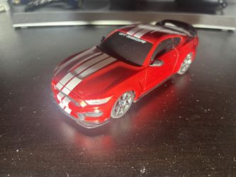 Red Ford Mustang GT500-Style Toy Car – 10” Die-Cast Look – Kidztech Toys