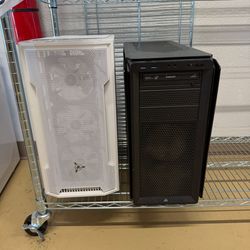 Skytech, Cyber Power, Cooler Master, Lian Li, Corsair PC Cases all Sizes