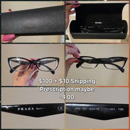 PRADA PRESCRIPTION EYEGLASSES