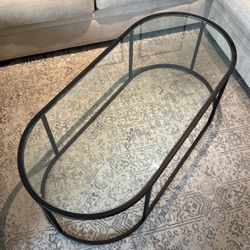 GLASS COFFEE TABLE