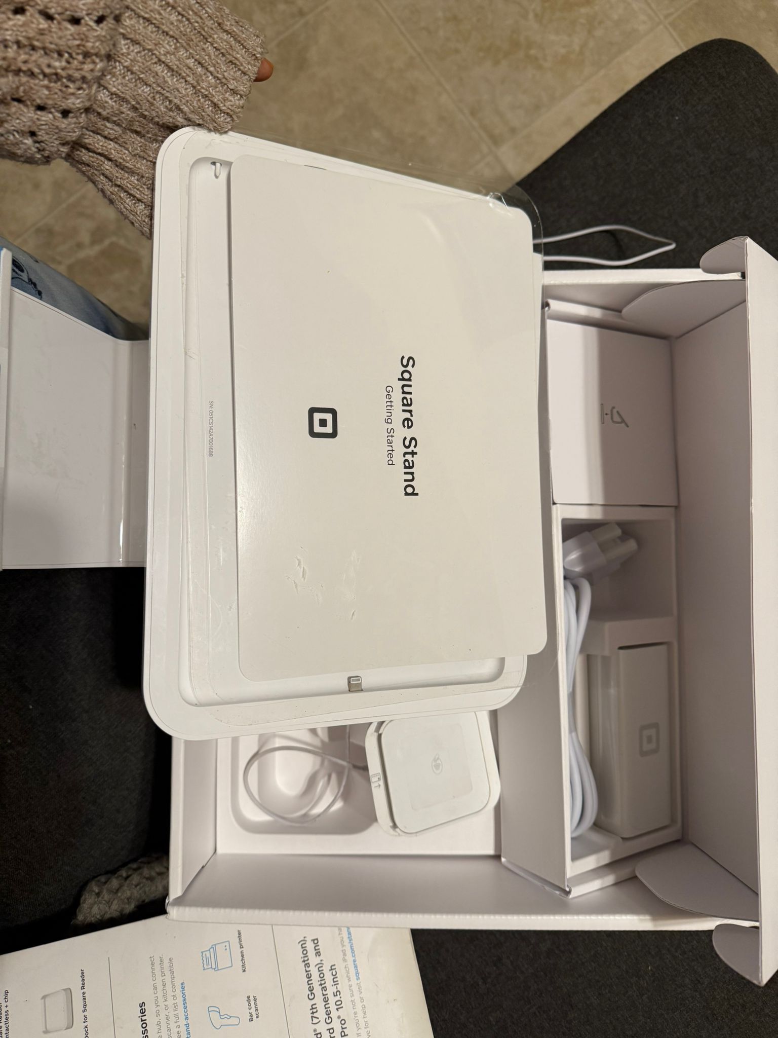 Brand New Square Stand