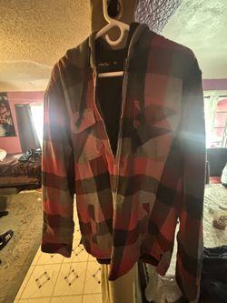 Flannel Hoodie 