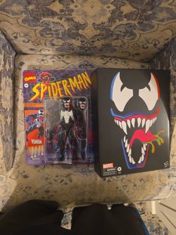 Marvel Legends Spider-Man the animated series venom.