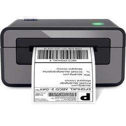 Thermal Label Printer, PL60 4x6 Label Printer for Shipping Packages, Thermal Label Maker, Compatible with Amazon, Ebay, Etsy, Shopify, FedEx, UPS, etc