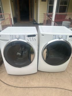 Washer and dryer