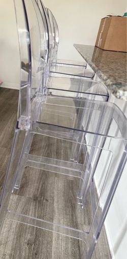 Acrylic barstools