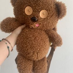 Plush Backpack Dispicable Me -bobs Teddy Bear “Tim”