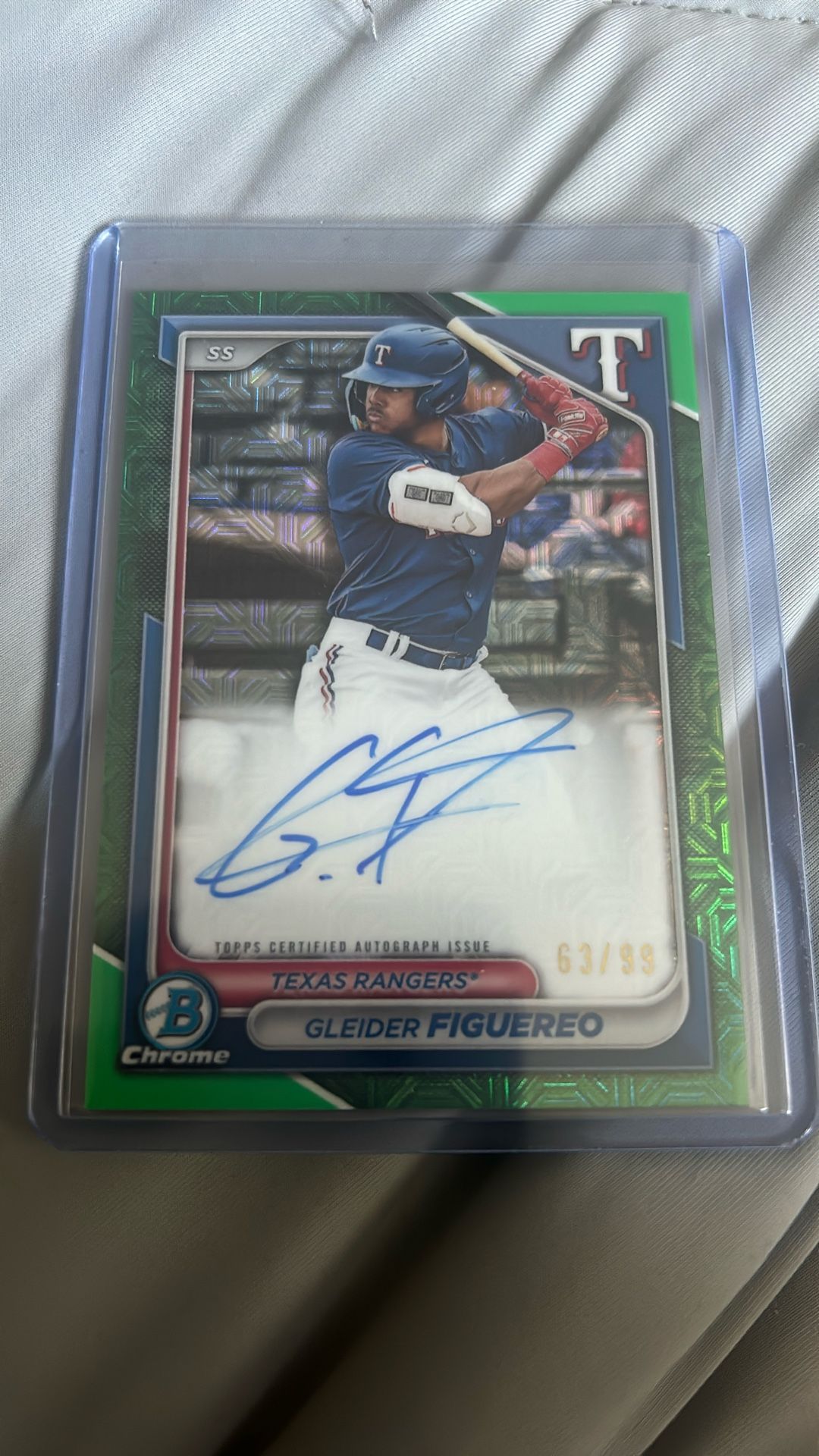 Gleider Figuereo Bowman Chrome/99