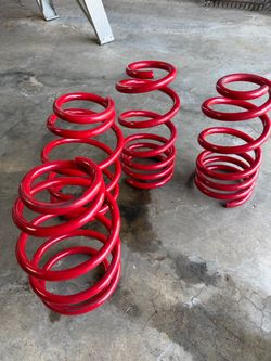BMR Lowering springs ,trailing arms, toe rods
