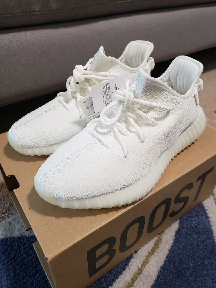 adidas Yeezy Boost 350 V2 Triple White | Size 10