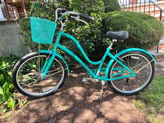 24” bike + lock, HBC step-through