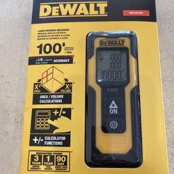 DeWALT 100Ft. Laser Distance Measurer•NEW•