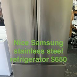 Nice Samsung Stainless Steel Refrigerator 