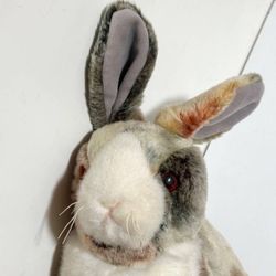 Vintage 2001 Ty Beanies Multicolor Bunny Rabbit Stuffed Plushy Toy