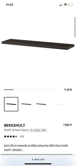 Ikea Bracket Wall Shelves