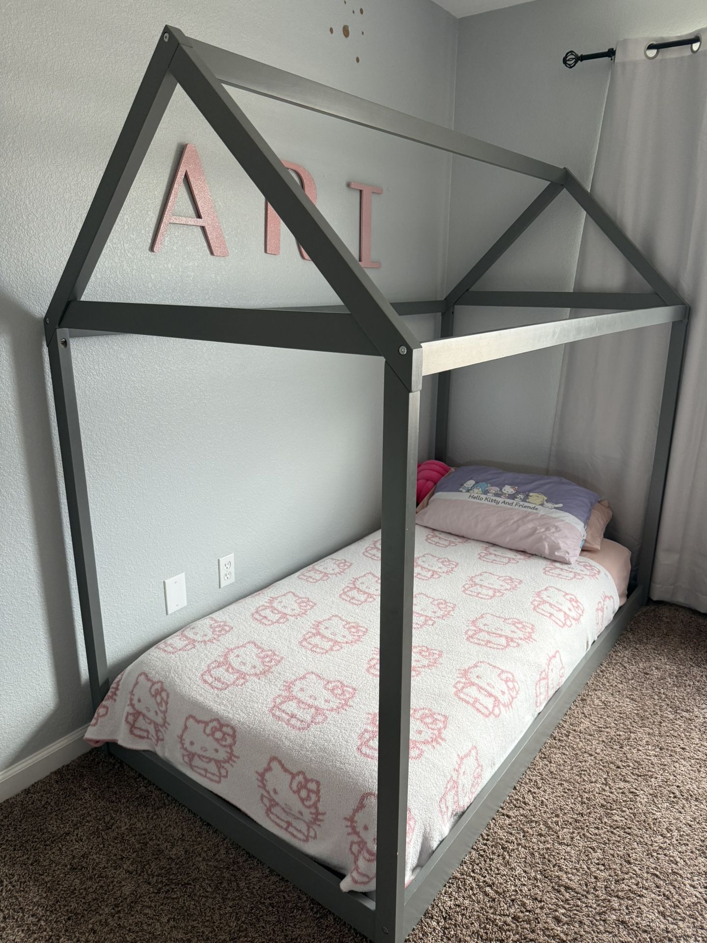 Montessori Twin House Bed Frame