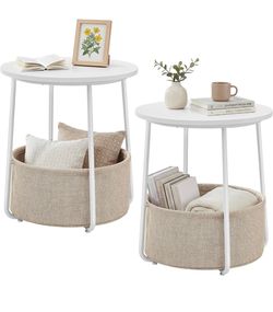 SONGMICS HOME Small Side Tables,