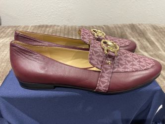 Michael Kors Rory Loafers in Merlot, size 10M