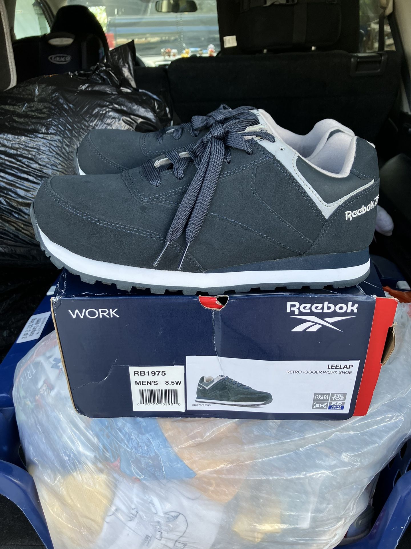 Steel Toe Reebok Work Shoes