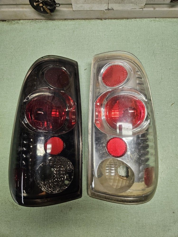 Clear Tail Lights