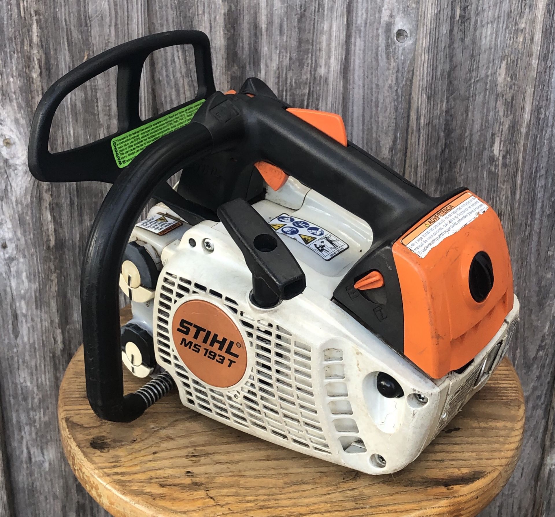 STIHL MS 193 T Climber Chainsaw for Sale in Tampa, FL OfferUp