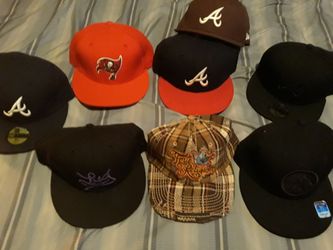 True Religion, LRG, And a few A game caps