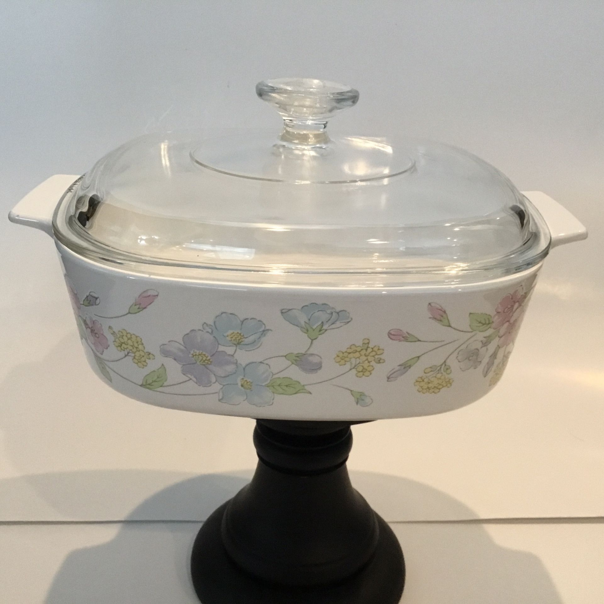 Corningware Casserole Pastel Bouquet