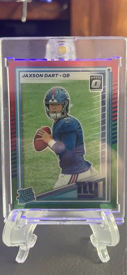 Jaxson Dart Optic Rated Rookie Preview Red & Green Prizm
