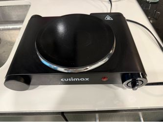 Cusimax Portable Electric Stove / Infrared Burner 1200W - Original Box