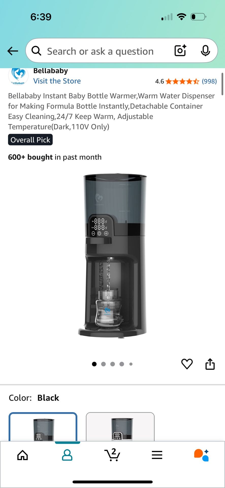 Bella baby Instant Bottle Warmer