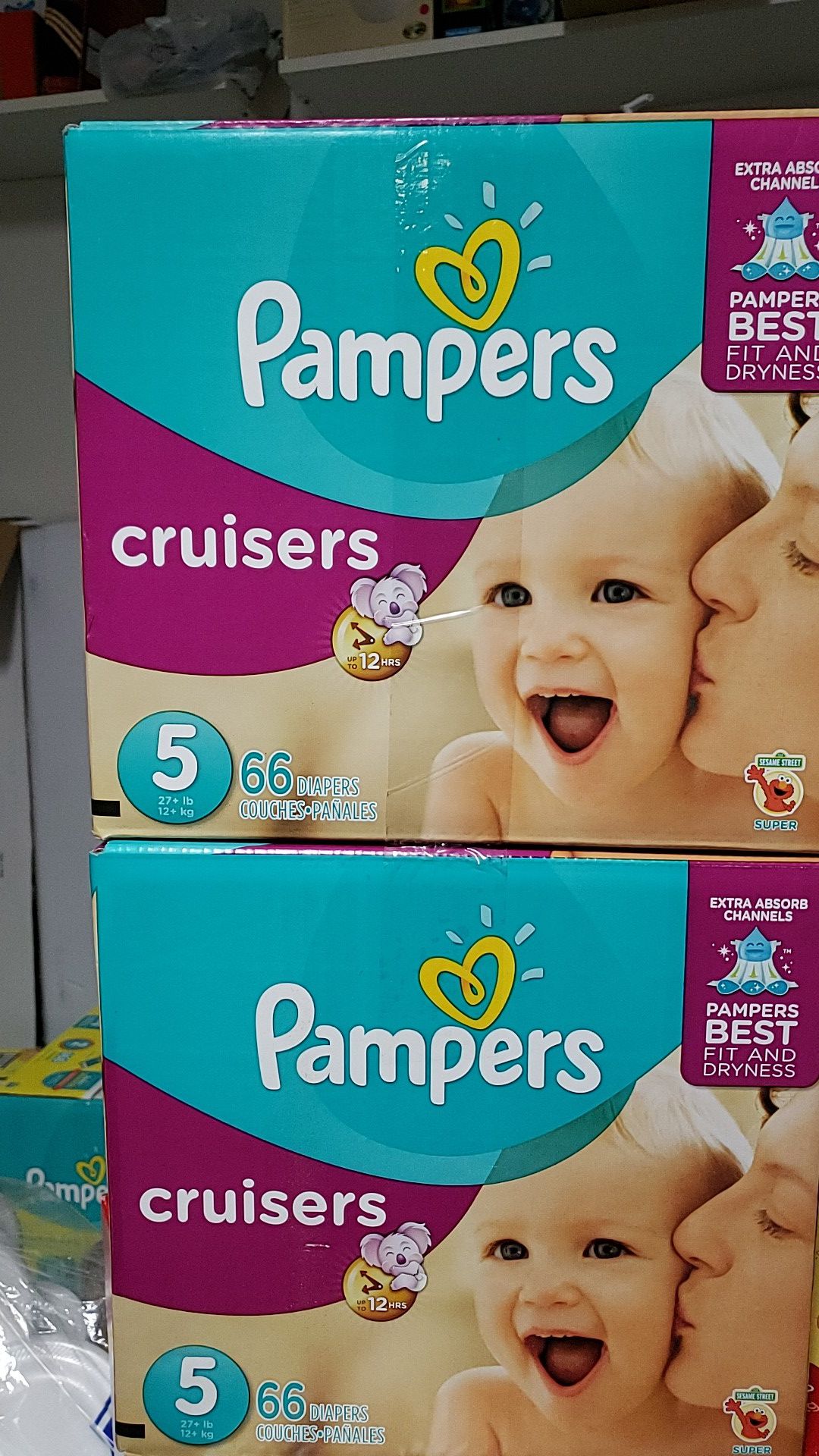 BUNDLE Pampers Cruisers size 5