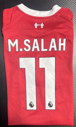 Mohamed Salah Home Liverpool Jersey #11