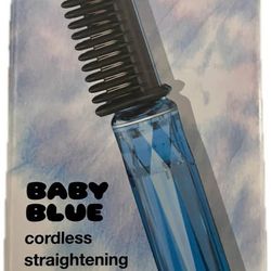 Brand New-in-Box Conair xo, Morgan Simianer Baby Blue Cordless Straightening Comb
