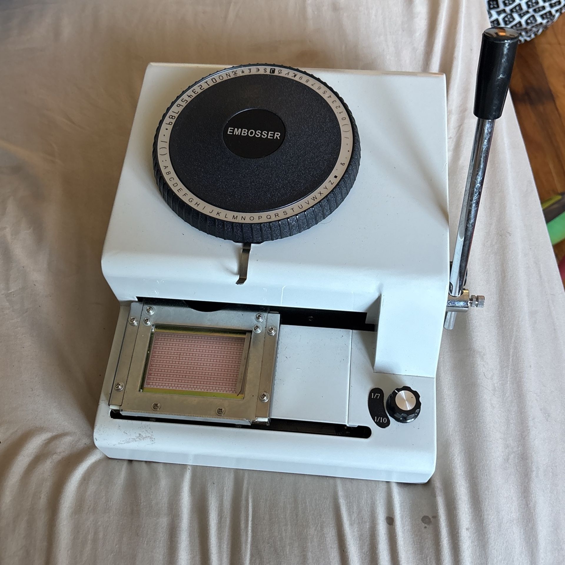 Embosser Fresh Never Used
