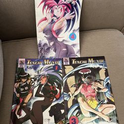 Vintage 1997 Tenchi Muyo Comic Books