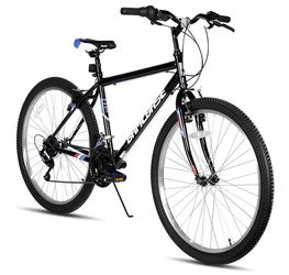 HH HILAND 24 inch Mountain Bike for Men Women, 18 Speeds High-Carbon Steel Frame, Sport Cycling MTB Bicycle for Adult